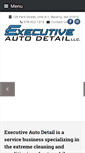 Mobile Screenshot of executiveautodetail.com